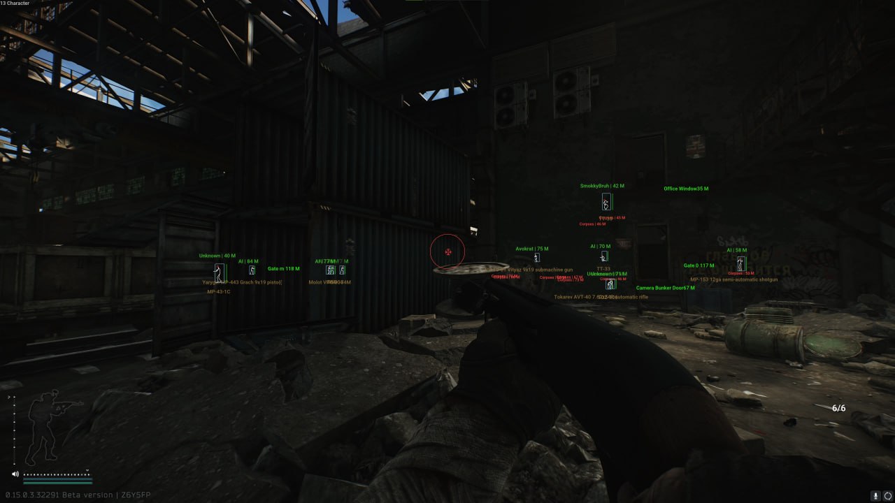 Приватный чит crusader для Escape From Tarkov